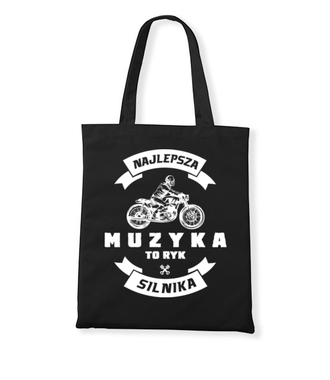 Jaki meloman, taka muzyka - Torba z nadrukiem - Dla motocyklisty - Gadżety