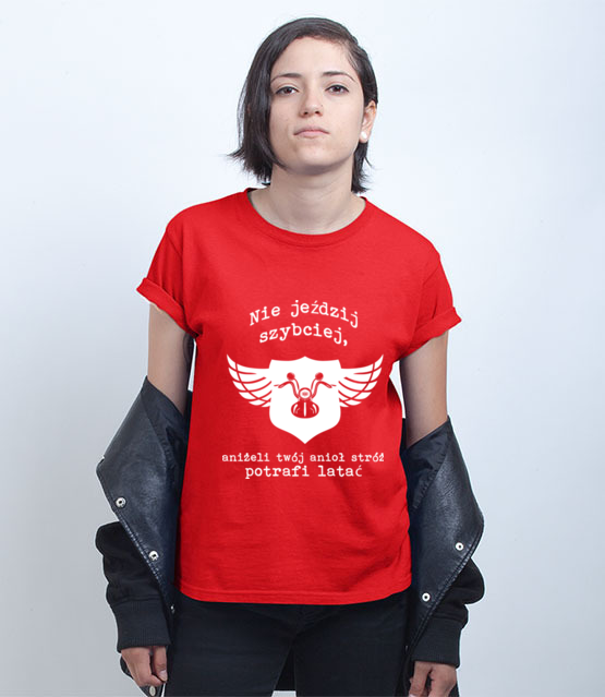 Motocyklowy humor w graficznej odslonie koszulka z nadrukiem dla motocyklisty kobieta jipi pl 1466 72
