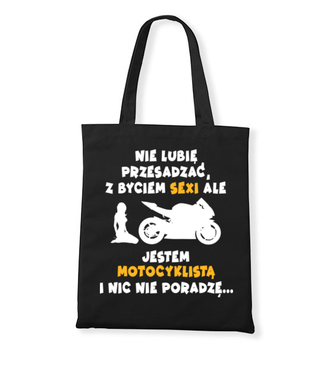 Odrobina autoreklamy - Torba z nadrukiem - Dla motocyklisty - Gadżety