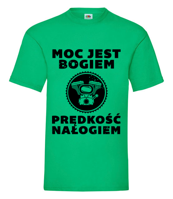 Predkosc uzaleznia koszulka z nadrukiem dla motocyklisty mezczyzna jipi pl 1474 186