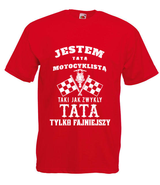 Tata motocyklista koszulka z nadrukiem dla motocyklisty mezczyzna jipi pl 1478 4