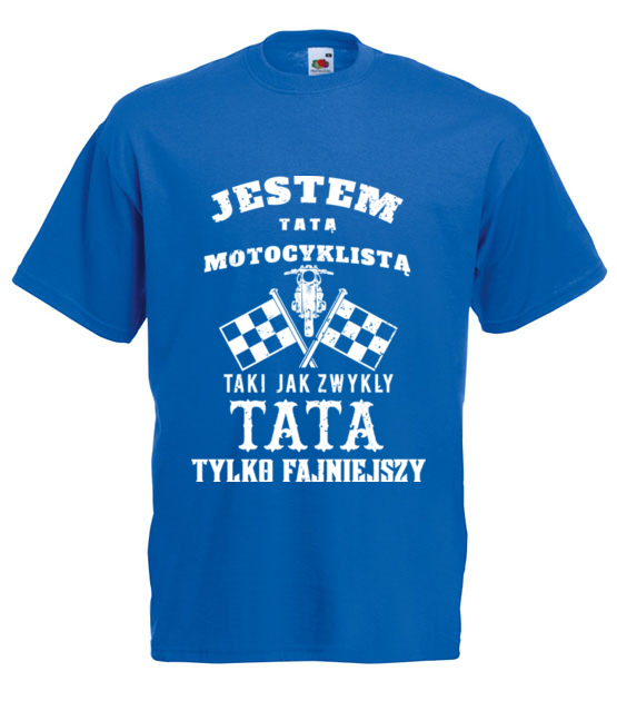 Tata motocyklista koszulka z nadrukiem dla motocyklisty mezczyzna jipi pl 1478 5