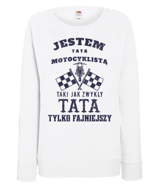 Tata motocyklista bluza z nadrukiem dla motocyklisty kobieta jipi pl 1477 114