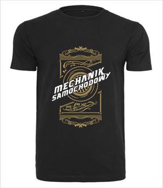 Stylowa koszulka dla mechanika - Koszulka z nadrukiem - Dla mechanika - Męska