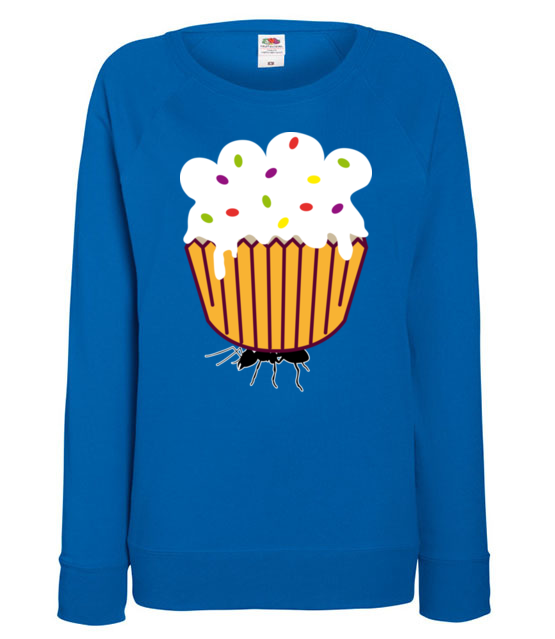 Wielka moc wielka slodycz bluza z nadrukiem smieszne kobieta jipi pl 185 117