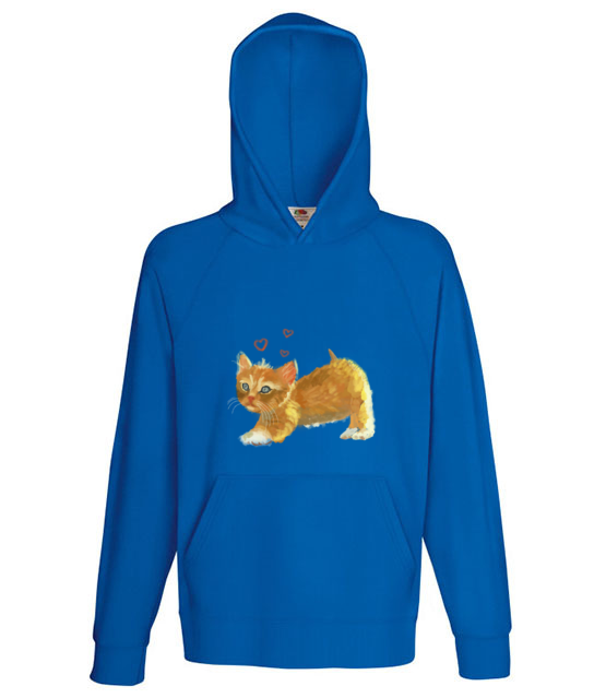 Kotek jak malowany bluza z nadrukiem milosnicy kotow mezczyzna jipi pl 1509 137