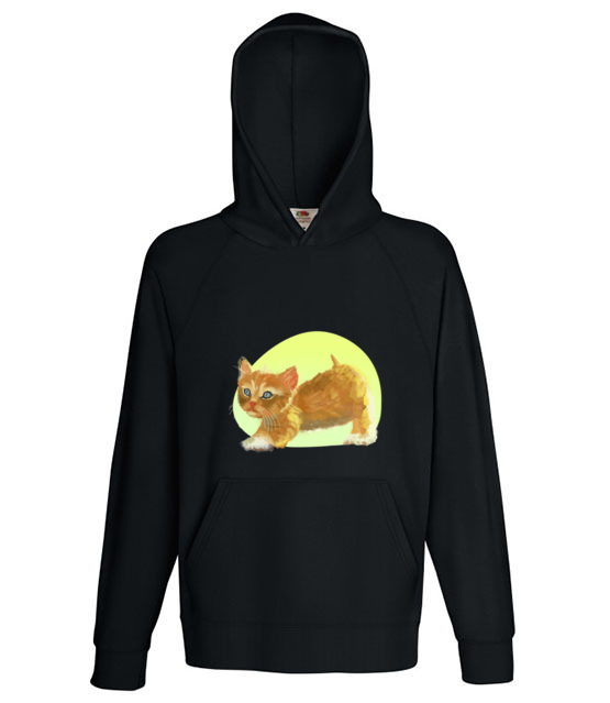 Uroczy kotek bluza z nadrukiem milosnicy kotow mezczyzna jipi pl 1511 134