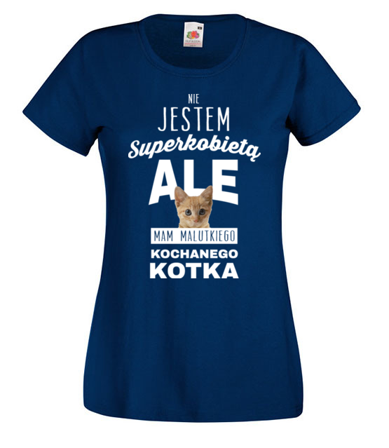 Nie jestem suerkobieta koszulka z nadrukiem milosnicy kotow kobieta jipi pl 1519 62