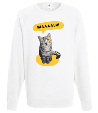 Koci alarm - Bluza z nadrukiem - Miłośnicy kotów - Męska