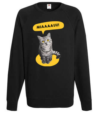 Koci alarm - Bluza z nadrukiem - Miłośnicy kotów - Męska