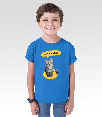 Koci alarm - Koszulka z nadrukiem - Miłośnicy kotów - Dziecięca