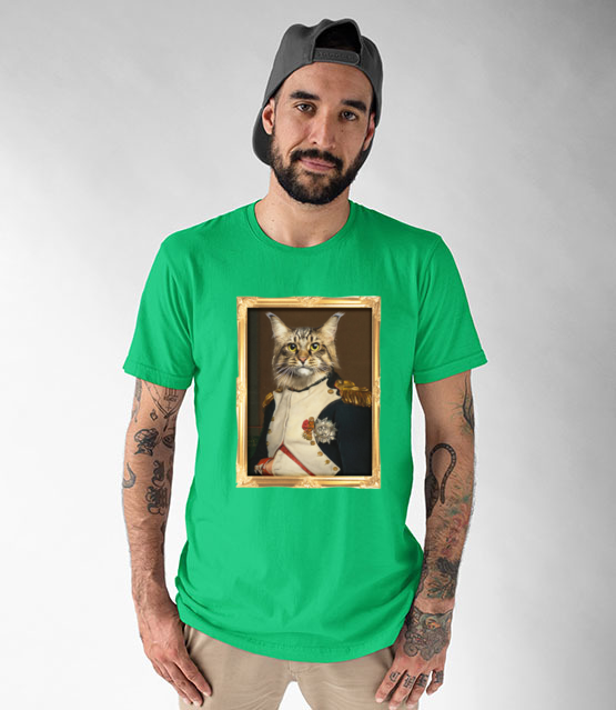 Napoleon kotaparte koszulka z nadrukiem milosnicy kotow mezczyzna jipi pl 1525 190