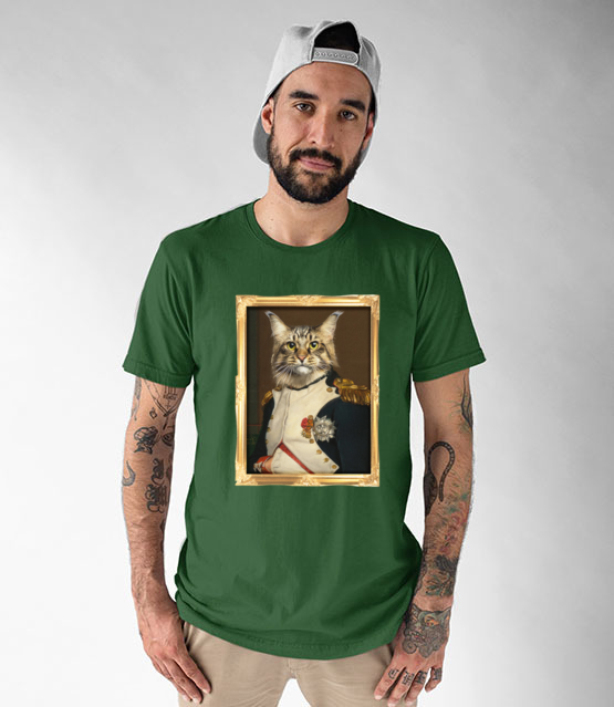 Napoleon kotaparte koszulka z nadrukiem milosnicy kotow mezczyzna jipi pl 1525 191
