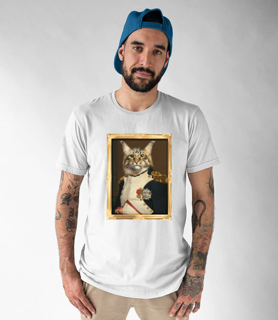 Napoleon kotaparte koszulka z nadrukiem milosnicy kotow mezczyzna jipi pl 1525 47
