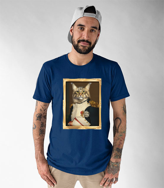 Napoleon kotaparte koszulka z nadrukiem milosnicy kotow mezczyzna jipi pl 1525 50
