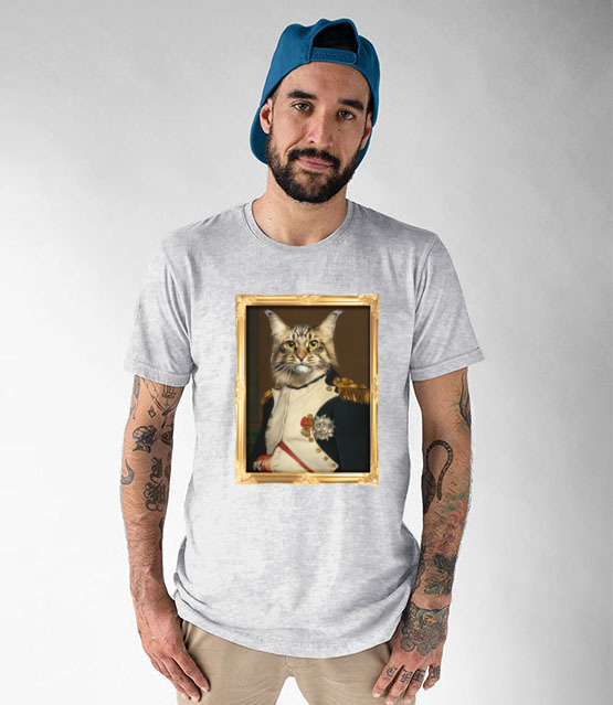 Napoleon kotaparte koszulka z nadrukiem milosnicy kotow mezczyzna jipi pl 1525 51