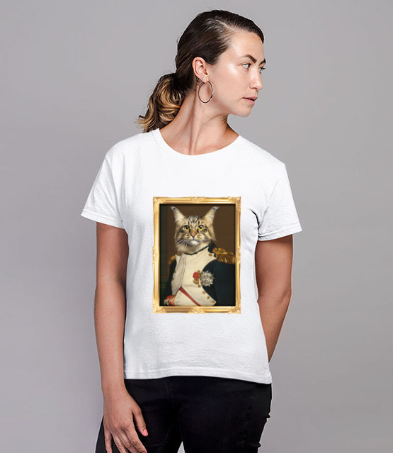 Napoleon kotaparte koszulka z nadrukiem milosnicy kotow kobieta jipi pl 1525 77