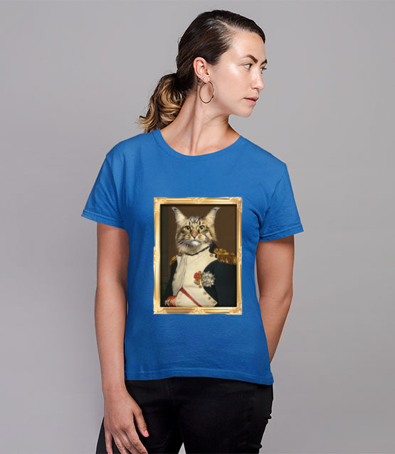 Napoleon kotaparte koszulka z nadrukiem milosnicy kotow kobieta jipi pl 1525 79