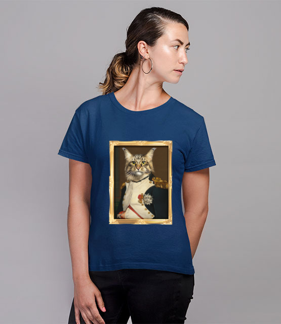 Napoleon kotaparte koszulka z nadrukiem milosnicy kotow kobieta jipi pl 1525 80