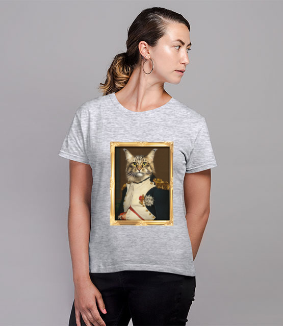 Napoleon kotaparte koszulka z nadrukiem milosnicy kotow kobieta jipi pl 1525 81