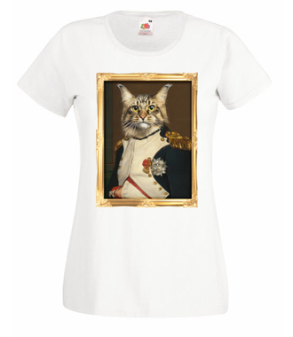 Napoleon Kotaparte - Koszulka z nadrukiem - Miłośnicy kotów - Damska