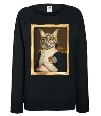 Napoleon Kotaparte - Bluza z nadrukiem - Miłośnicy kotów - Damska