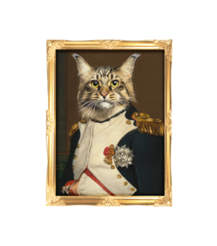 Napoleon Kotaparte - Torba z nadrukiem - Miłośnicy kotów - Gadżety
