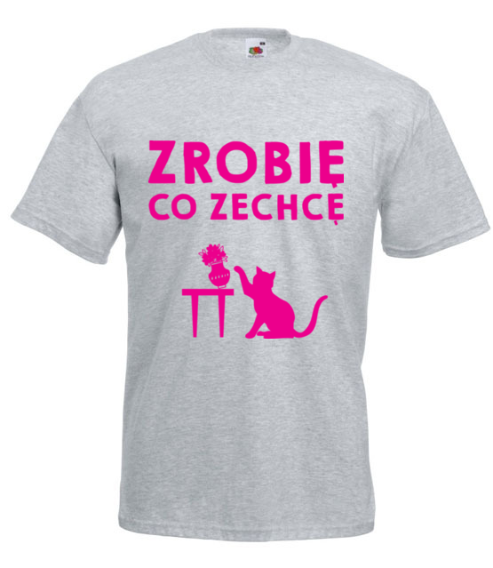 Nie mow mi co mam robic koszulka z nadrukiem milosnicy kotow mezczyzna jipi pl 1533 6