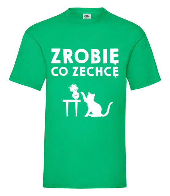 Nie mow mi co mam robic koszulka z nadrukiem milosnicy kotow mezczyzna jipi pl 1534 186