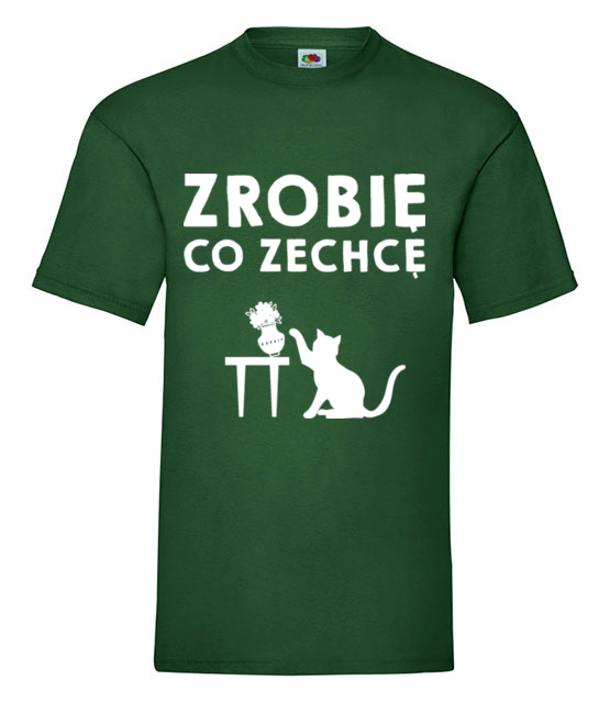 Nie mow mi co mam robic koszulka z nadrukiem milosnicy kotow mezczyzna jipi pl 1534 188