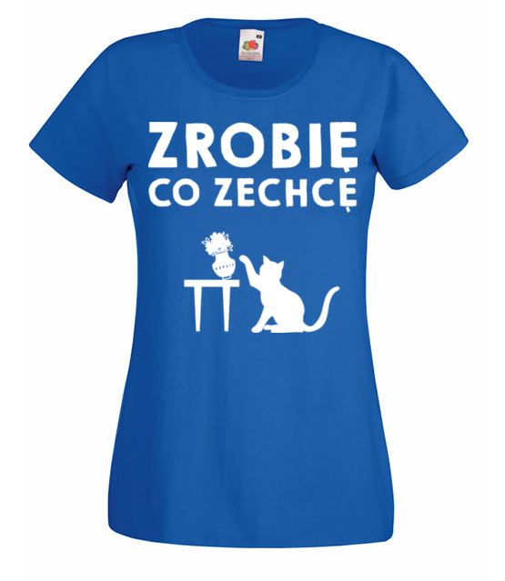Nie mow mi co mam robic koszulka z nadrukiem milosnicy kotow kobieta jipi pl 1534 61