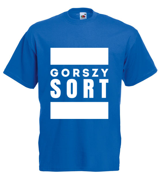 Gorszy sort koszulka z nadrukiem polityczne mezczyzna jipi pl 1539 5