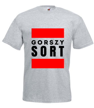 Gorszy sort - Koszulka z nadrukiem - Polityczne - Męska