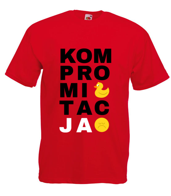 Pokaz wszystkim co tym myslisz koszulka z nadrukiem polityczne mezczyzna jipi pl 1541 4