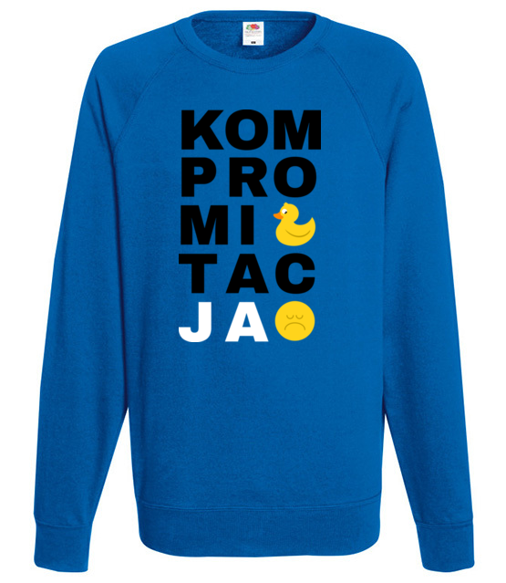 Pokaz wszystkim co tym myslisz bluza z nadrukiem polityczne mezczyzna jipi pl 1541 109
