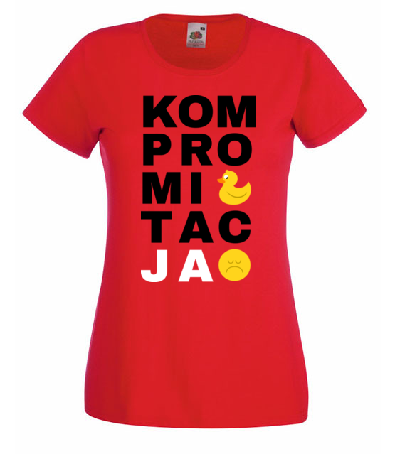 Pokaz wszystkim co tym myslisz koszulka z nadrukiem polityczne kobieta jipi pl 1541 60