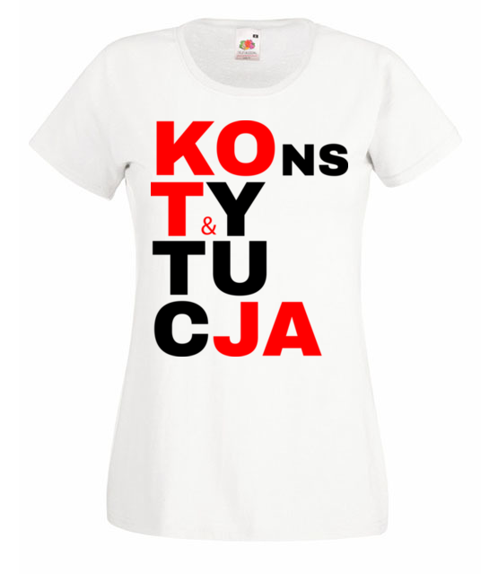 Ja i moj kot koszulka z nadrukiem polityczne kobieta jipi pl 1546 58