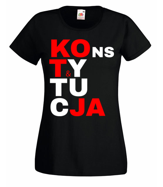 Ja i moj kot koszulka z nadrukiem polityczne kobieta jipi pl 1547 59