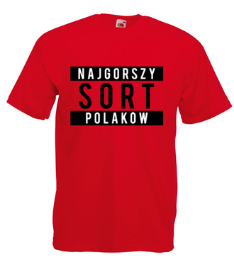 Tak się własnie czuję - Koszulka z nadrukiem - Polityczne - Męska