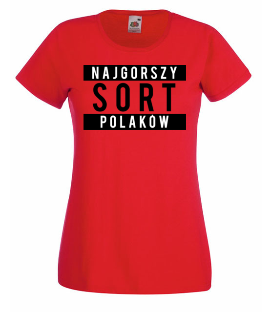 Tak sie wlasnie czuje koszulka z nadrukiem polityczne kobieta jipi pl 1551 60