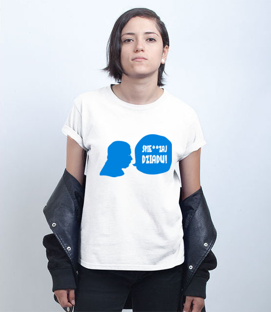 Polityczna koszulka zaczepna koszulka z nadrukiem polityczne kobieta jipi pl 1553 71