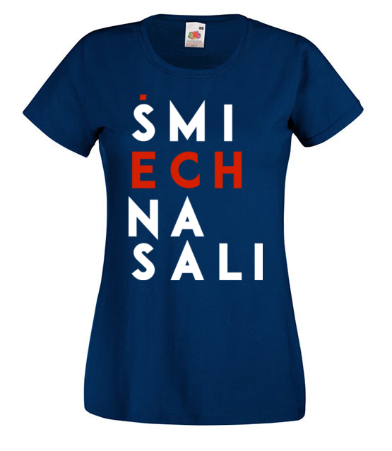 Smiech na sali koszulka z nadrukiem polityczne kobieta jipi pl 1556 62