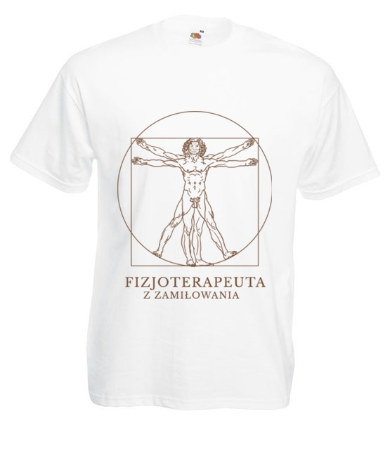 Fizjoterapeuta z zamilowania koszulka z nadrukiem praca mezczyzna jipi pl 1567 2
