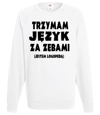 Do pracy podchodź z lekkim luzem - Bluza z nadrukiem - Praca - Męska