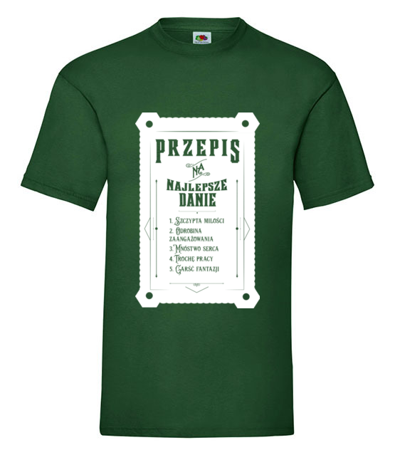 Ta grafika pokazuje jak gotujesz koszulka z nadrukiem praca mezczyzna jipi pl 1589 188