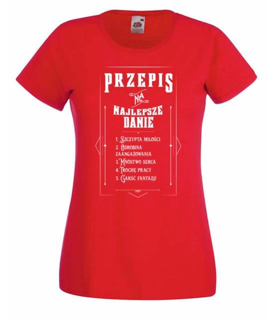 Przepis na udane zycie koszulka z nadrukiem praca kobieta jipi pl 1591 60