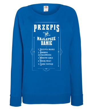 Przepis na udane życie  - Bluza z nadrukiem - Praca - Damska