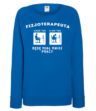 Apel do potencjalnych pacjentów - Bluza z nadrukiem - Praca - Damska