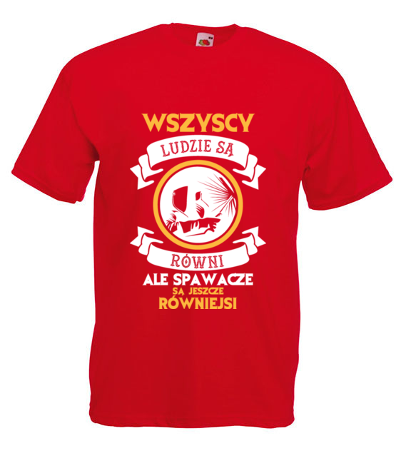 Wszyscy sa rowni ale spawacze rowniejsi koszulka z nadrukiem praca mezczyzna jipi pl 1598 4