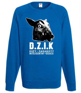 Czas pokazać znaczenie słowa „dzik” - Bluza z nadrukiem - Śmieszne - Męska